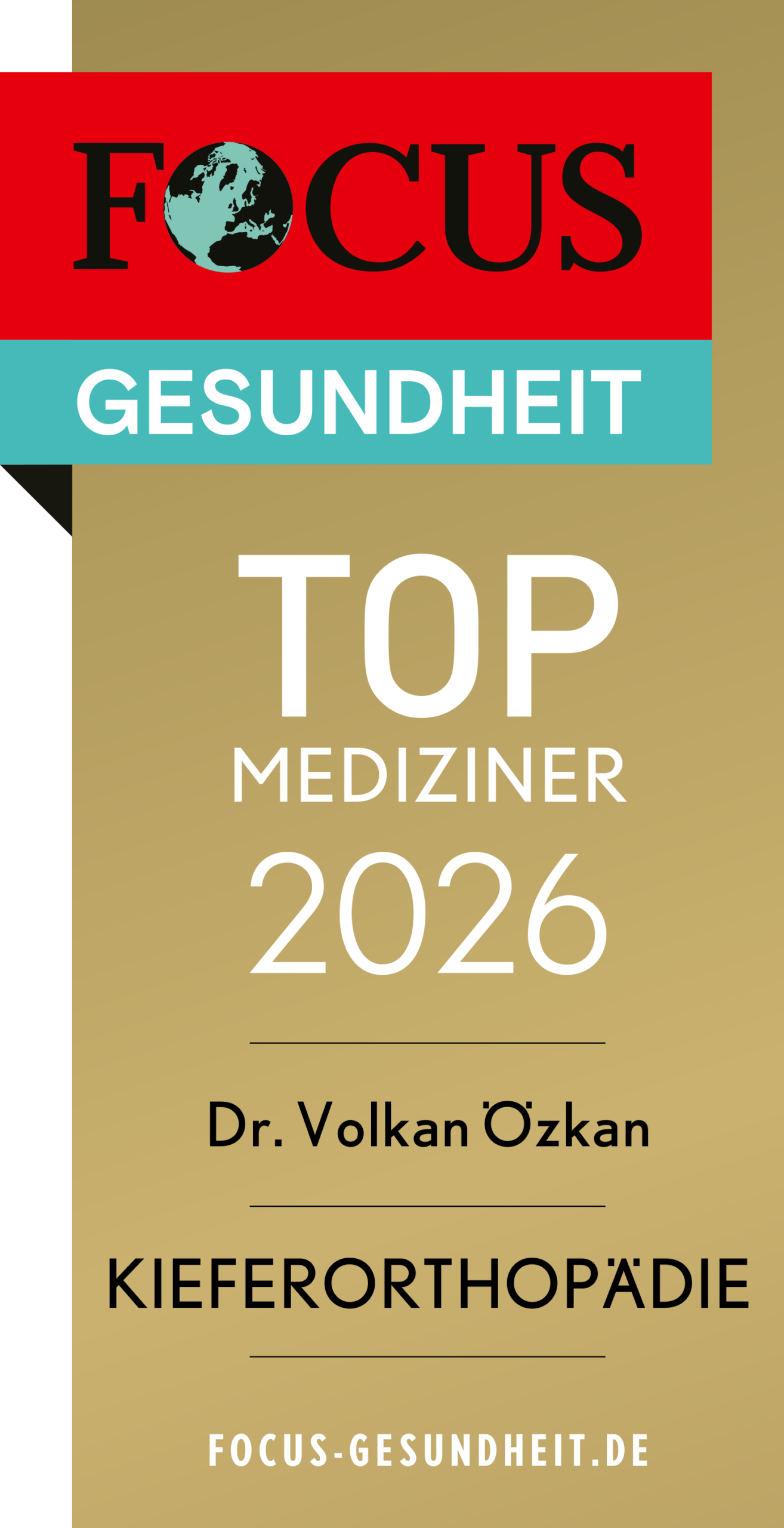 FOCUS Gesundheit - Dr. Volkan Özkan - TOP Mediziner 2026